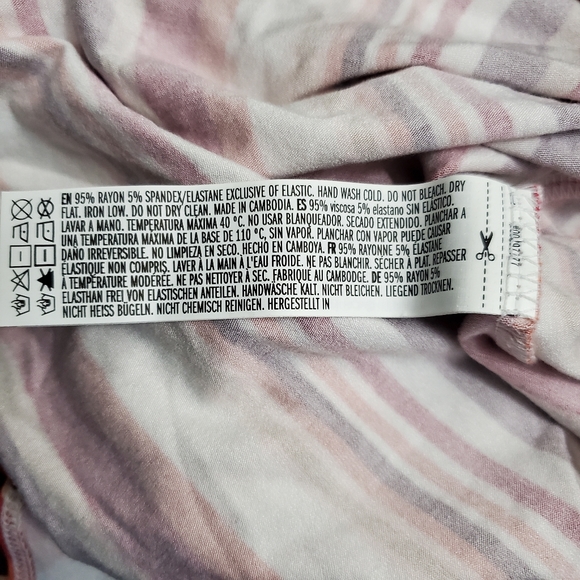 🌞 3/$30 Forever21 Stripe bodysuit w/ long sleeve. - Picture 4 of 4